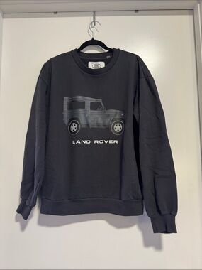 Men's Land Rover Pacsun Crewneck Sweatshirt in Charcoal